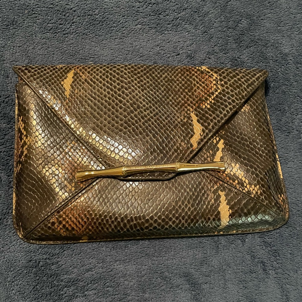Cute Elaine Turner snake envelope pouch